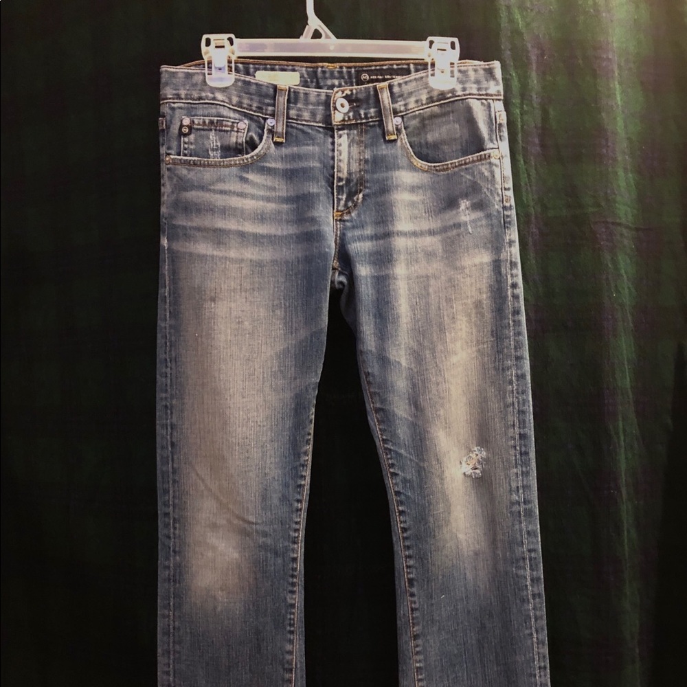 Adriano Goldschmied Tomboy Boyfriend Distrssed 29R